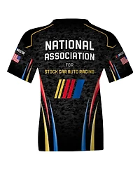 Checkered Flag Sports Big Boys and Girls Black Nascar Uniform T-Shirt