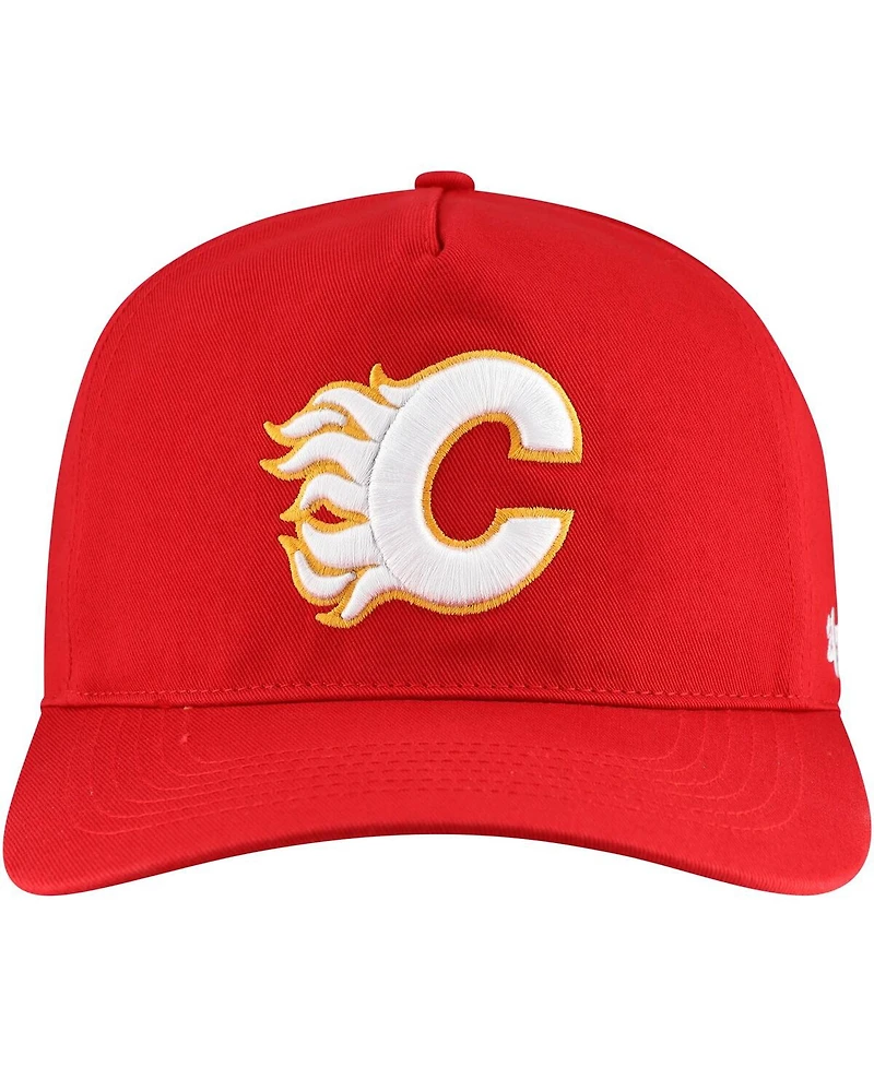 '47 Brand Men's Red Calgary Flames Primary Hitch Snapback Hat