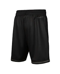 Mitchell & Ness Men's Black New Jersey Nets Big Face 4.0 Fashion Shorts