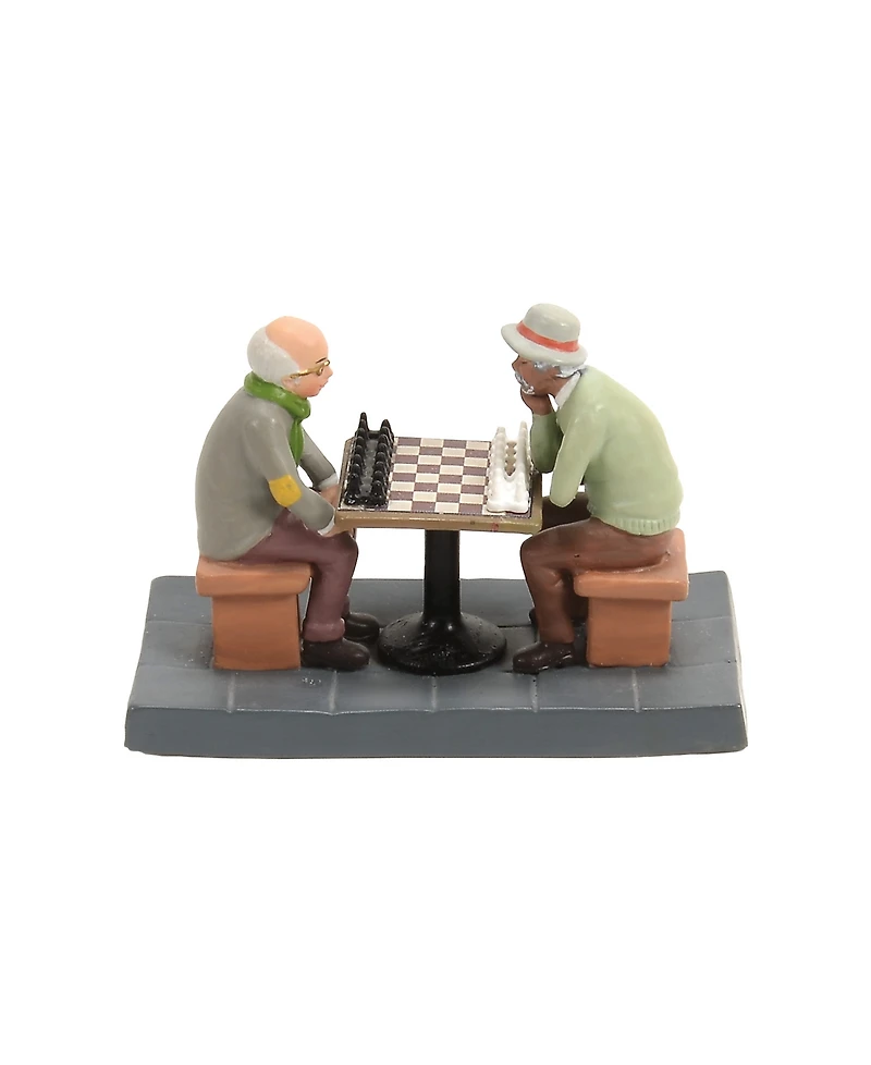 Department 56 Perhaps The Queen's Gambit Village Accessory