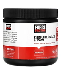 Force Factor Citrulline Malate 2:1 Powder Unflavored