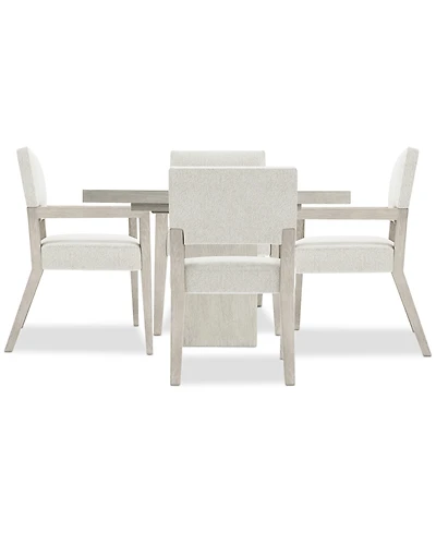 Tempo 5-Pc. Set (Round Table & 4 Arm Chairs)