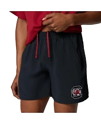 Columbia Men's Black South Carolina Gamecocks Pfg Terminal Roamer Omni-Shade Stretch Shorts