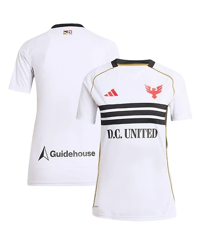 Adidas Women's White D.c. United 2025 Third Replica Jersey