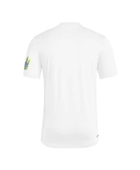 Adidas Men's White Charlotte Fc 2025 Archive Collection Jersey Hook T-Shirt