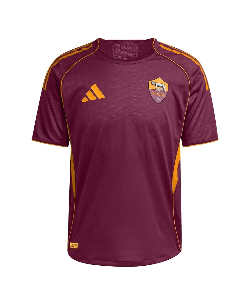 Adidas Men's Red As Roma 2025/26 Home Authentic Jersey