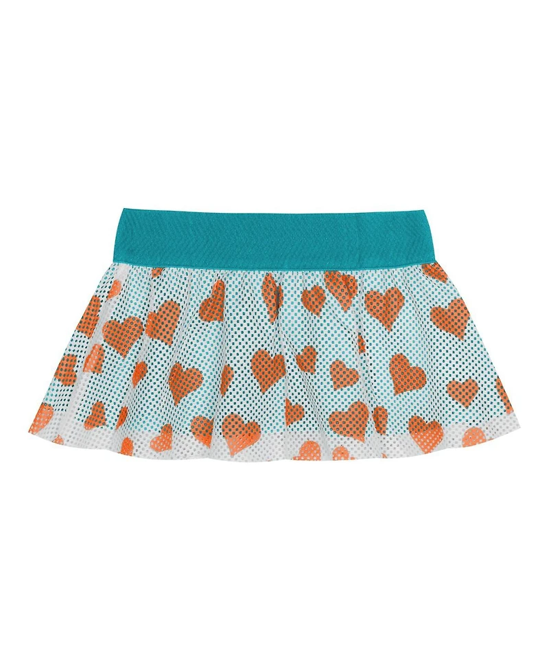 Outerstuff Baby Boys and Girls 2-Piece Miami Dolphins Love My Team Bodysuit Skirt Set