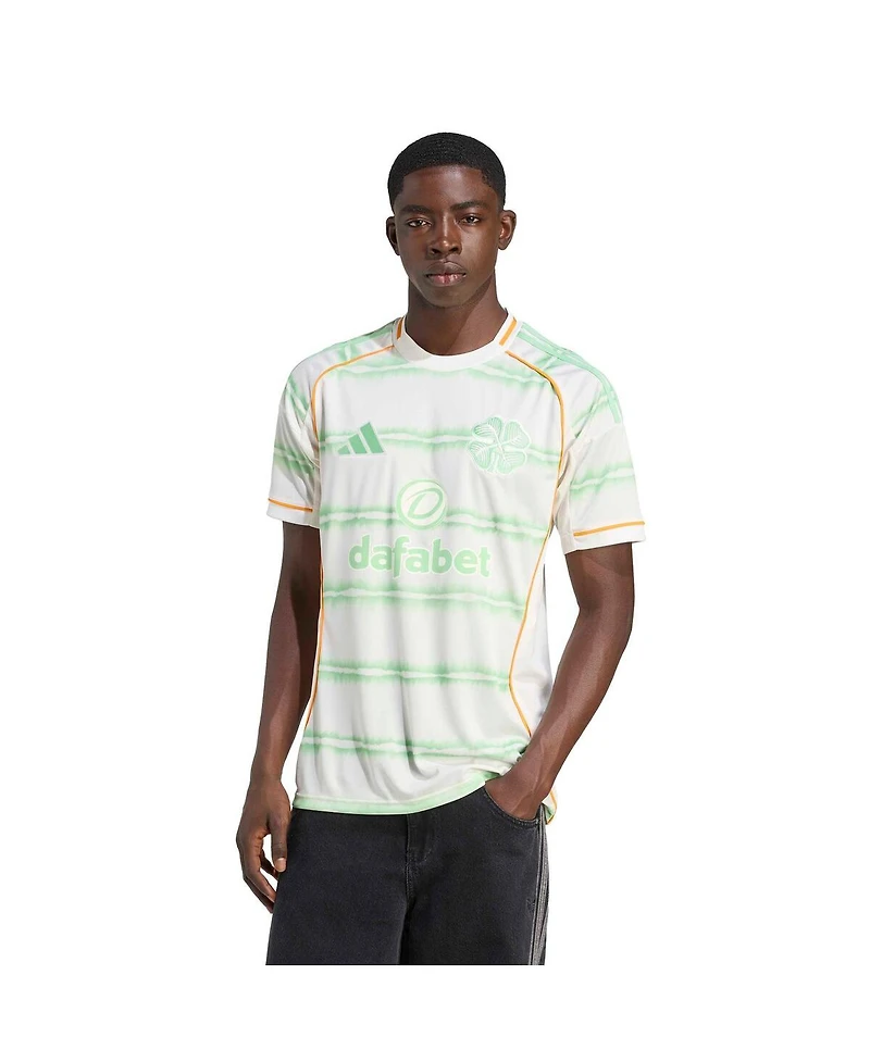 Adidas Men's White Celtic 2025/26 Third Replica Jersey