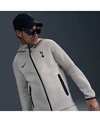 Nike Men's Gray Tottenham Hotspur Tech Fleece Full-Zip Hoodie Jacket