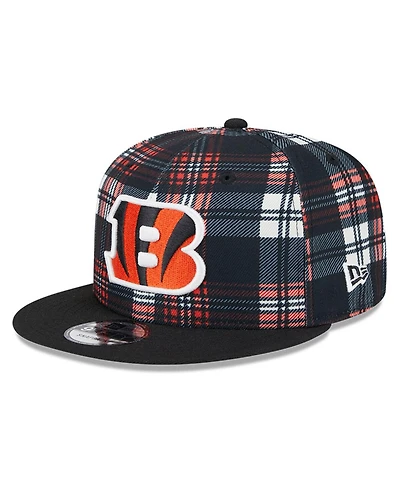 New Era Big Boys and Girls Black Cincinnati Bengals 2024 Sideline Statement 9FIFTY Snapback Hat