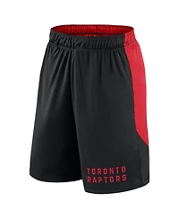 Logo Athletic Men's Black Toronto Raptors Launch Performance Shorts