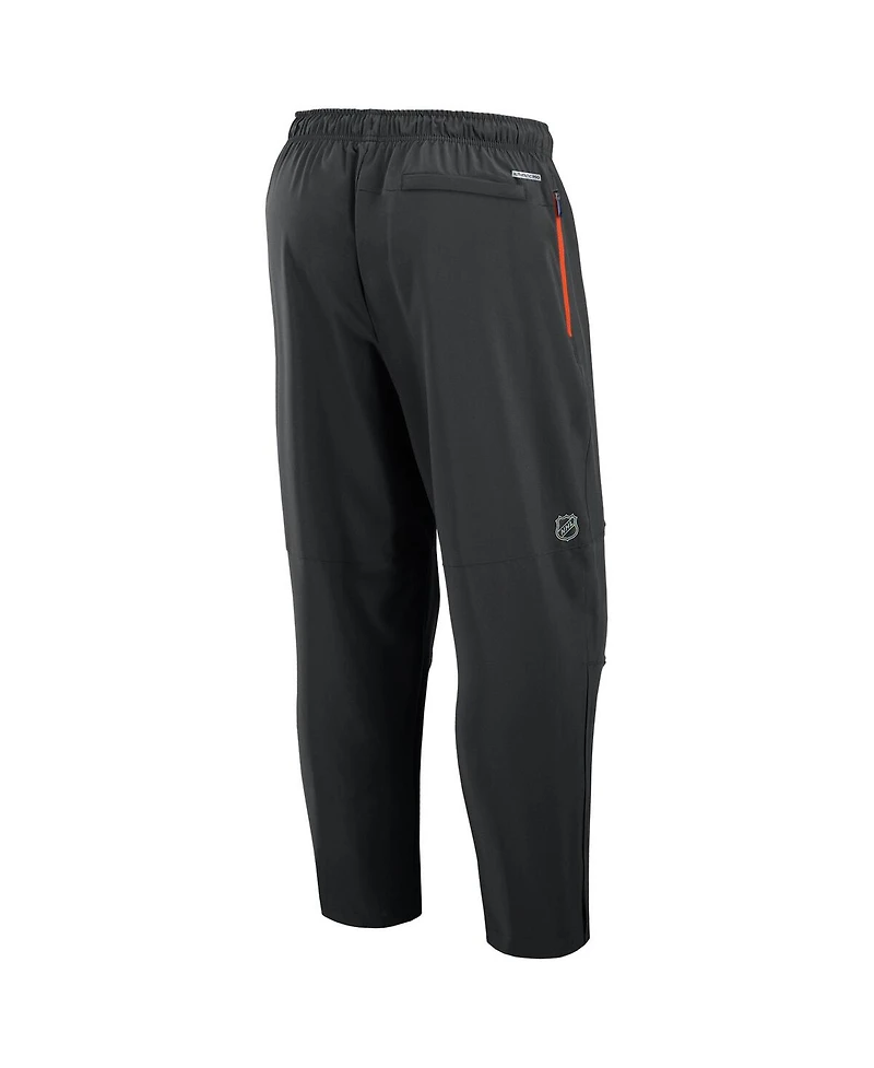 Fanatics Men's Black Anaheim Ducks Authentic Pro Rink Coaches Pants