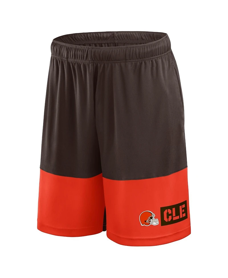 Logo Athletic Men's Brown Cleveland Browns Best of the Shorts