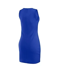 Wear by Erin Andrews x Gracie Women's Hunt Royal Los Angeles Rams Ribbed Tank Dress