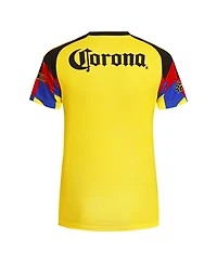 Adidas Women's Yellow Club America 2025/26 Home Replica Jersey