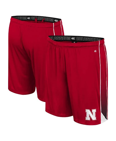 Colosseum Men's Scarlet Nebraska Huskers Online Shorts