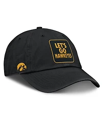 Nike Men's Black Iowa Hawkeyes Local Club Adjustable Hat