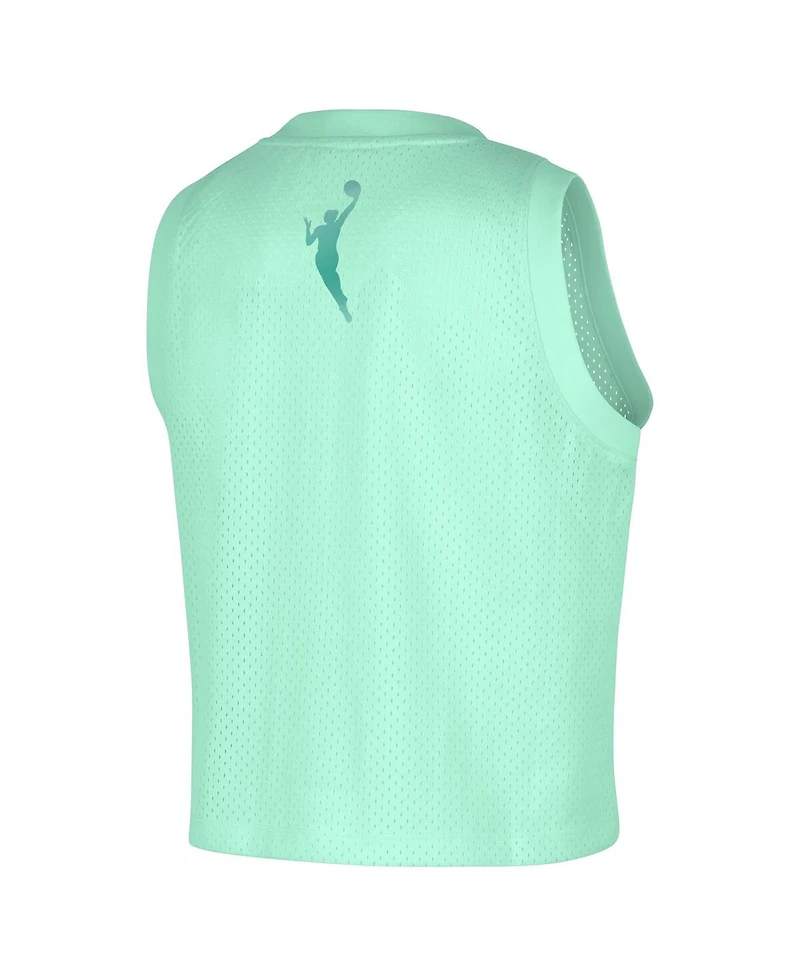 Nike Women's Mint New York Liberty Mesh Tank Top