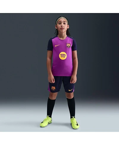 Nike Big Boys and Girls Purple Barcelona 2025/26 Strike Performance Jersey