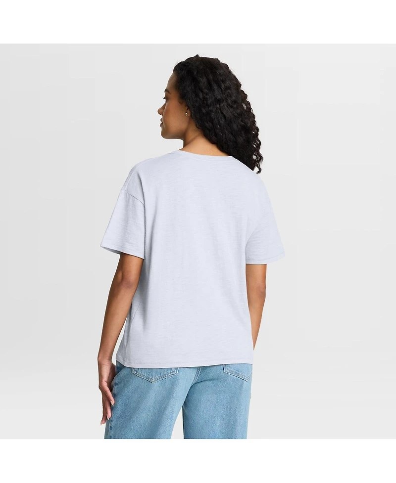 Fanatics Women's White Carolina Panthers Redzone Slub Boxy T-Shirt