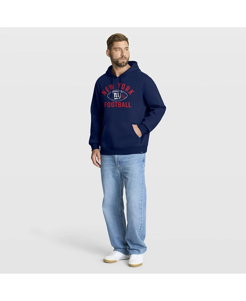 Fanatics Men's Navy New York Giants Fumblerooski Legacy Pullover Hoodie