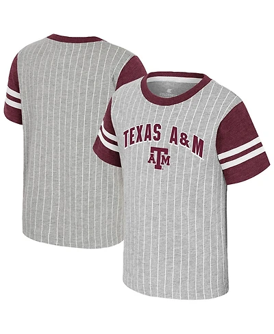 Colosseum Toddler Heather Gray Texas A&M Aggies Airball T-Shirt