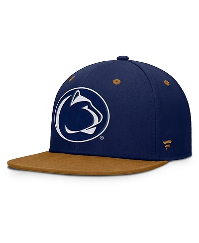Fanatics Men's Navy/Brown Penn State Nittany Lions NoBo Fitted Hat