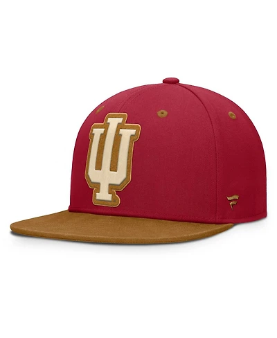 Fanatics Men's Crimson/Brown Indiana Hoosiers NoBo Fitted Hat