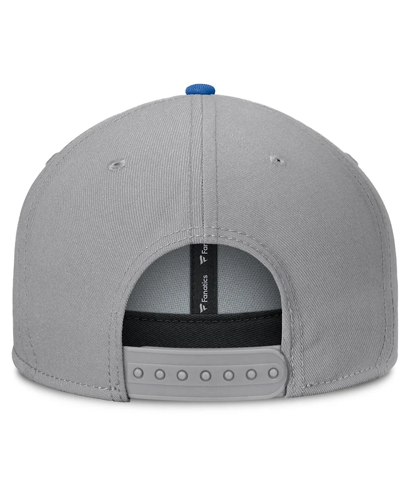 Fanatics Men's Gray Florida Gators Duo Snapback Hat