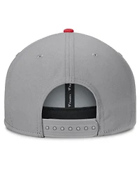 Fanatics Men's Gray Louisville Cardinals Duo Snapback Hat