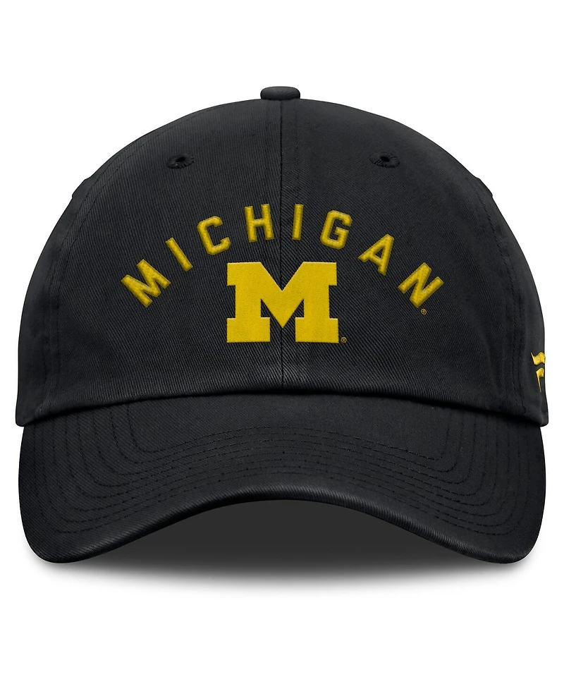 Fanatics Men's Black Michigan Wolverines Myth Adjustable Hat