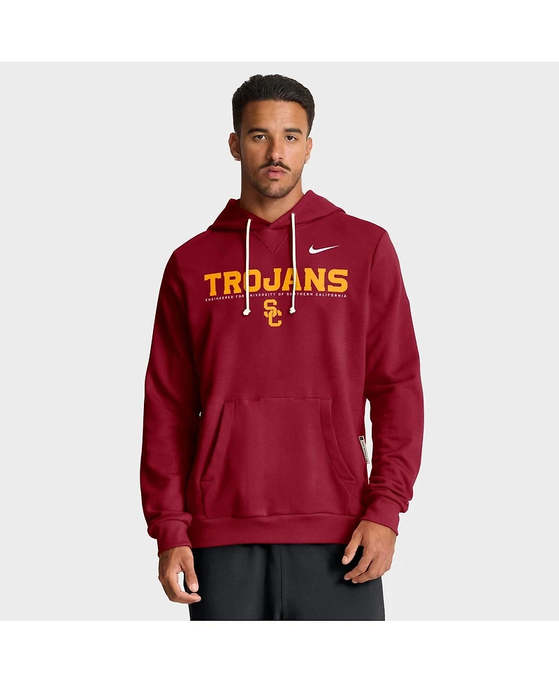 Nike Men's Cardinal Usc Trojans 2025 Sideline Performance Pullover Hoodie