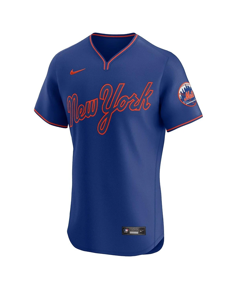 Nike Men's Royal New York Mets Alternate 2 Elite Jersey
