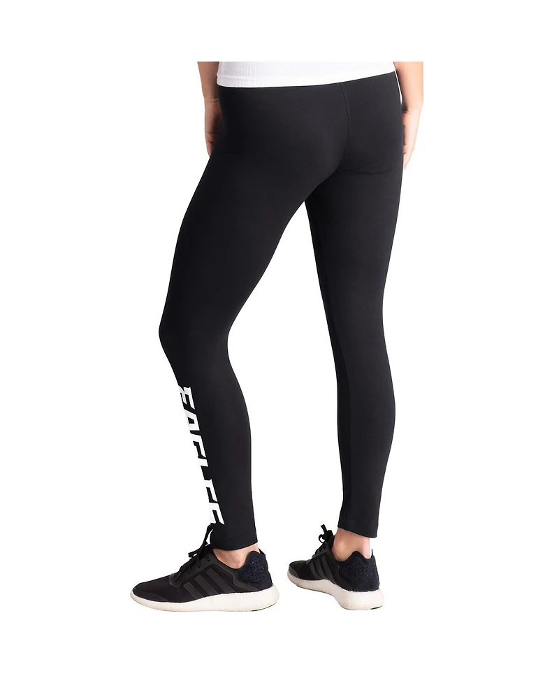 G-iii 4Her by Carl Banks Women's Black Philadelphia Eagles Pregame Leggings