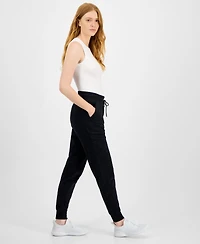 Id Ideology Women's Neppy Fleece Jogger Pants, Macy's Exclusive