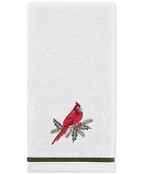 Decor Studio Holiday Cardinal Turkish Cotton 2-Pc. Hand Towel Set, 16" x 28"