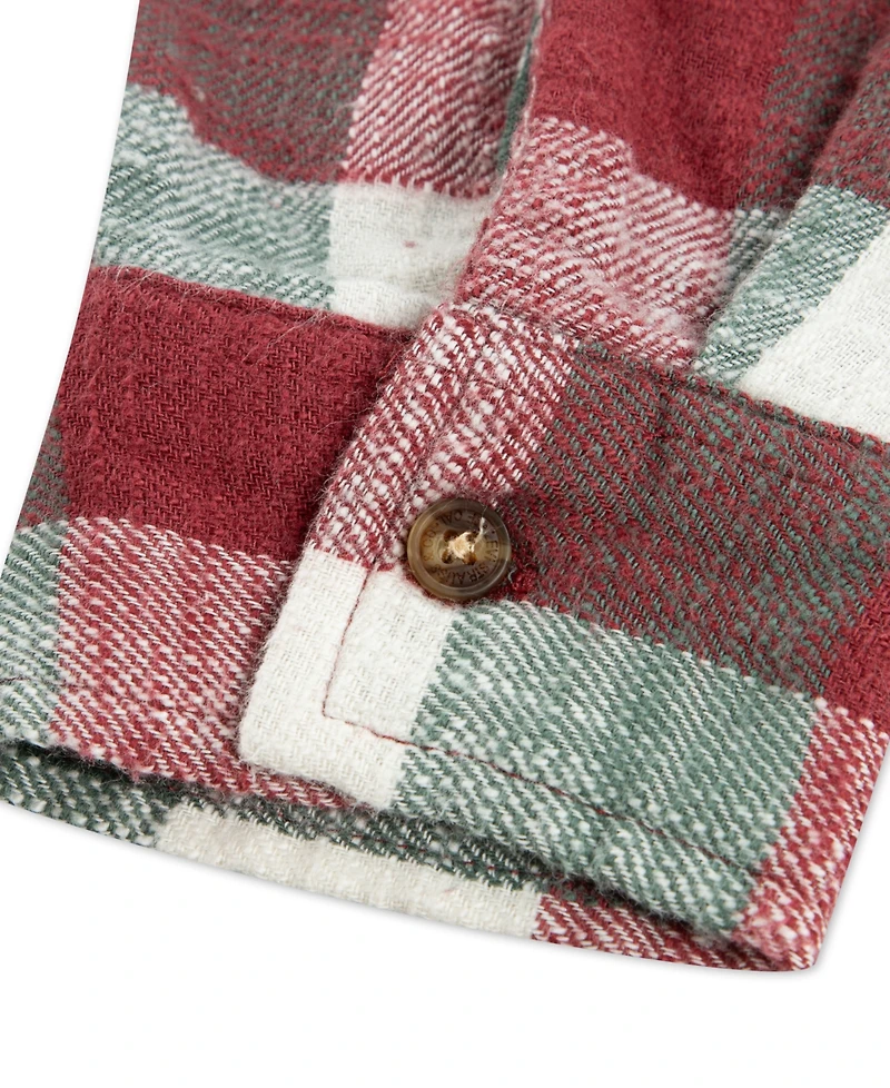Levi's Big Boys Buffalo Checkered Flannel Long Sleeve Shirt