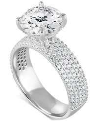 Bagley Mischka Certified Lab Grown Diamond Engagement Ring (3-3/4 ct. t.w.) in 14k Gold