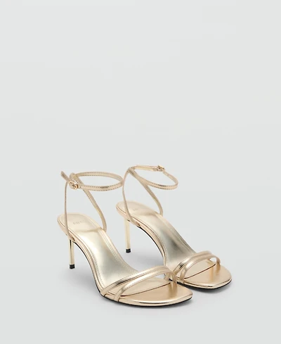 Mango Women's Stiletto Heel Strappy Sandal