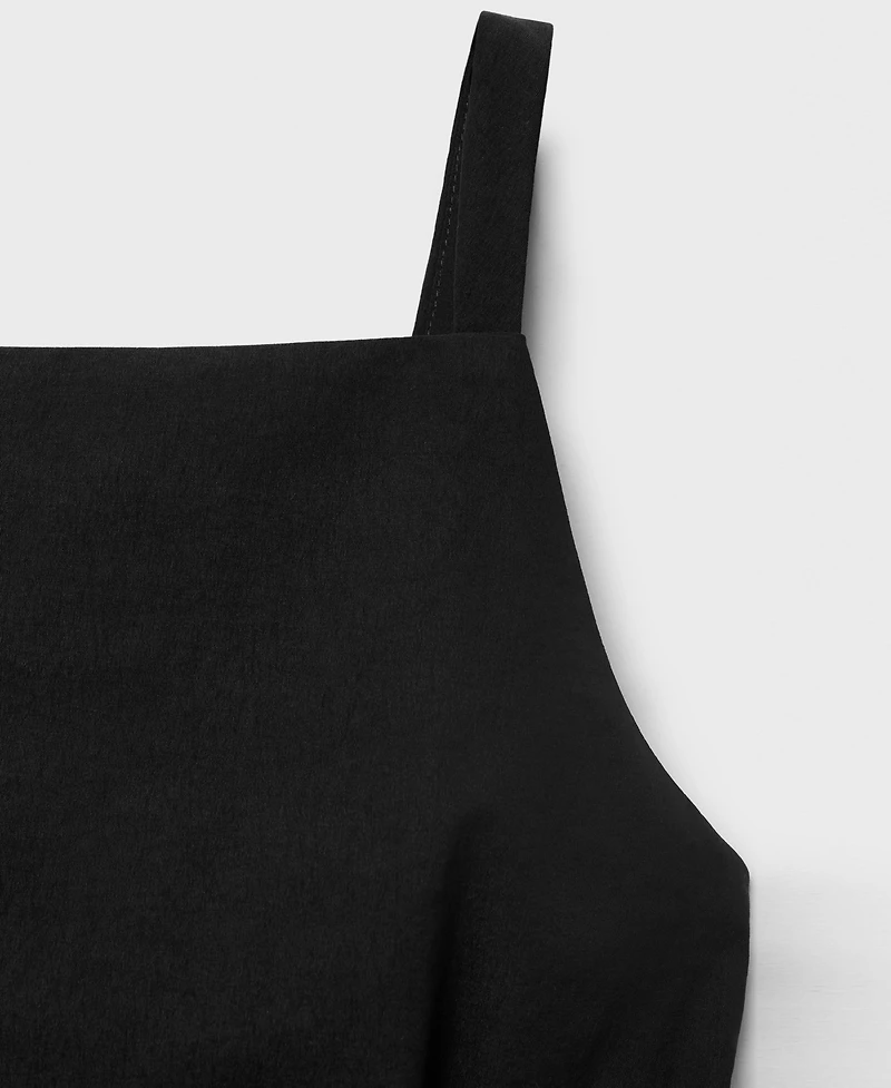 Mango Women's Back Tie Top