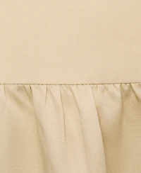 Mango Women's Frayed Ends Midi Skirt