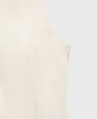 Mango Women's Flared Denim Top
