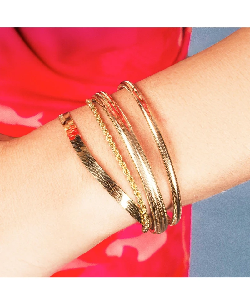 The Lovery Rope Chain Bracelet 2.5 millimeters 8 inches