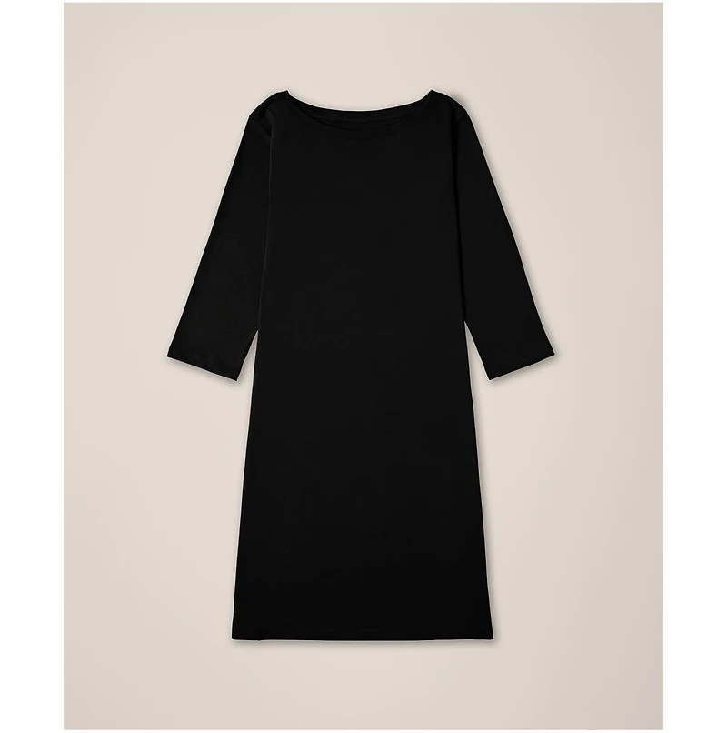 Pact Organic Cotton Softspun Boat Neck Dress