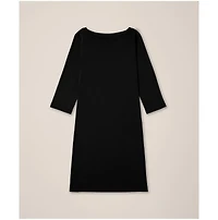 Pact Organic Cotton Softspun Boat Neck Dress