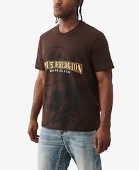 True Religion Men's Shadow Logo Short Sleeve T-Shirt