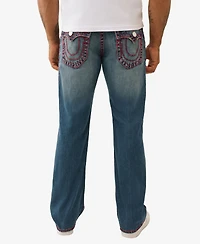 True Religion Men's Billy Super T Bootcut Flap Jeans