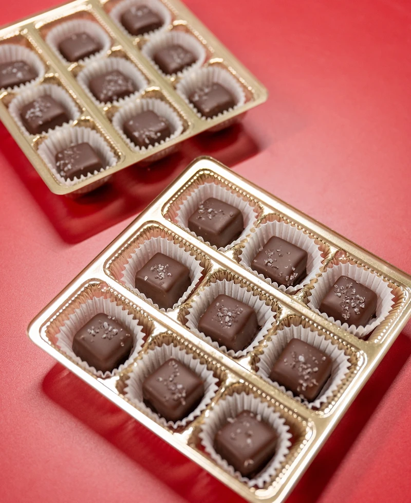 Bixby Chocolate Sea Salted Caramel Gift Box Milk Chocolate, 18 Pieces