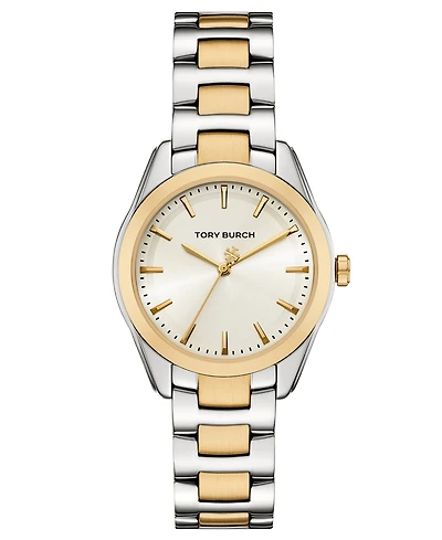 Tory Burch Women's The Miller Two-Tone Stainless Steel Bracelet Watch 34mm