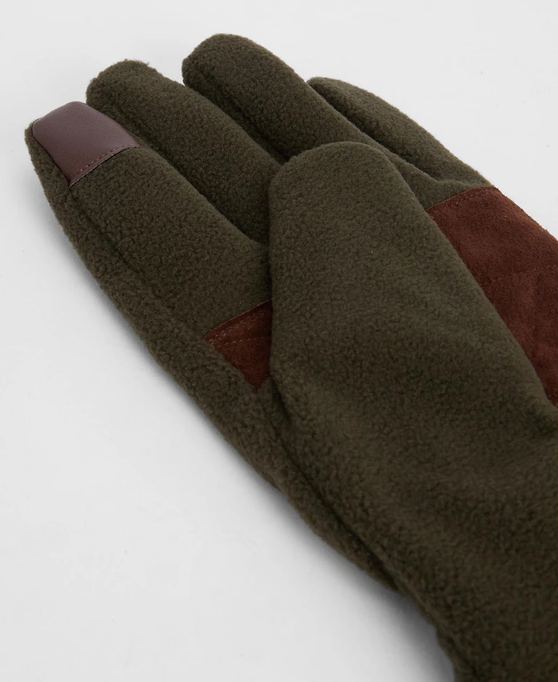 Barbour Men's Coalford Long Pile Fleece Gloves